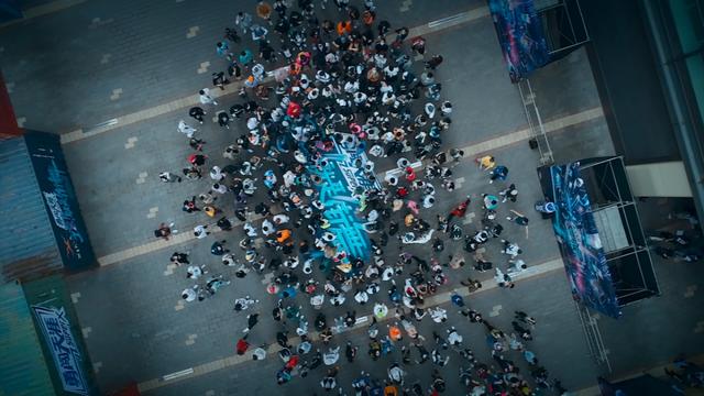百姓健康舞绽放晋中梦市四运会百姓健康舞比赛举行(图1)